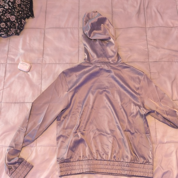 Lilac Silk Blouse - Picture 2 of 4